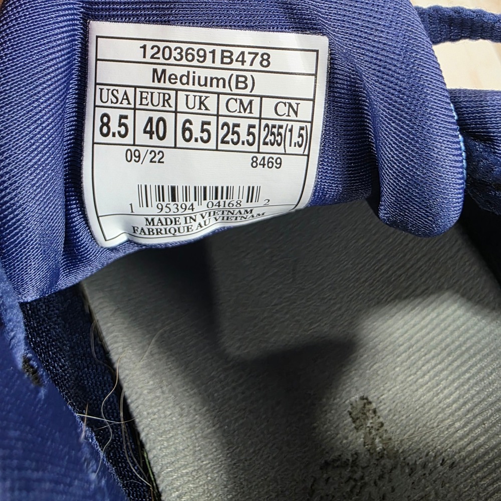 Brooks Glycerin 20 Running Shoes Cushioned Athletic Sneakers Blue Women's 8.5 - Picture 8 of 8
